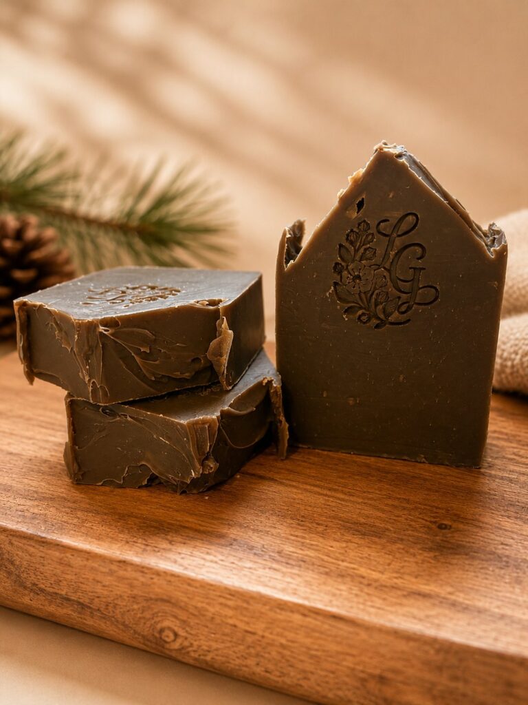 Pine Tar Soap Bar