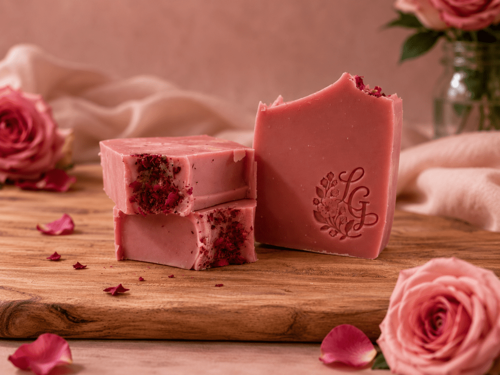 Rose and Saltwater Soap Bar
