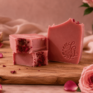 Rose and Saltwater Soap Bar