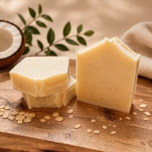 Unscented Coconut Milk & Oat Soap Bar