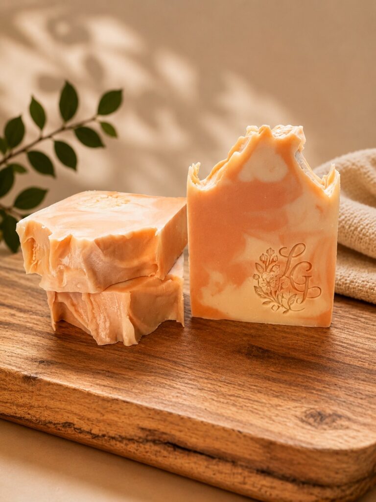 Peach Nectar Tallow Soap Bar