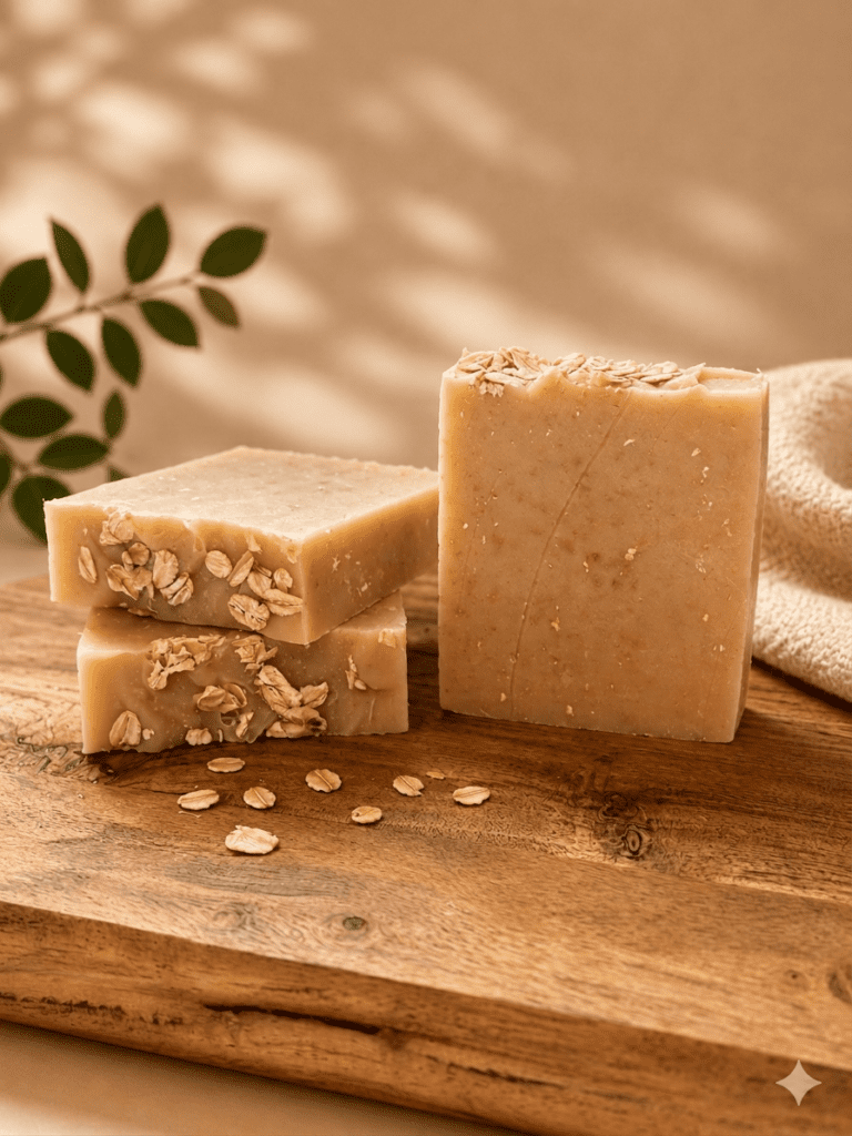 Unscented Goat Milk & Oat Soap Bar