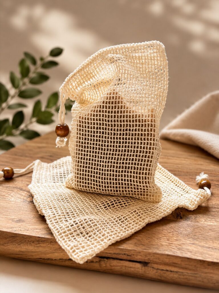 Cotton Soap Saver Bag
