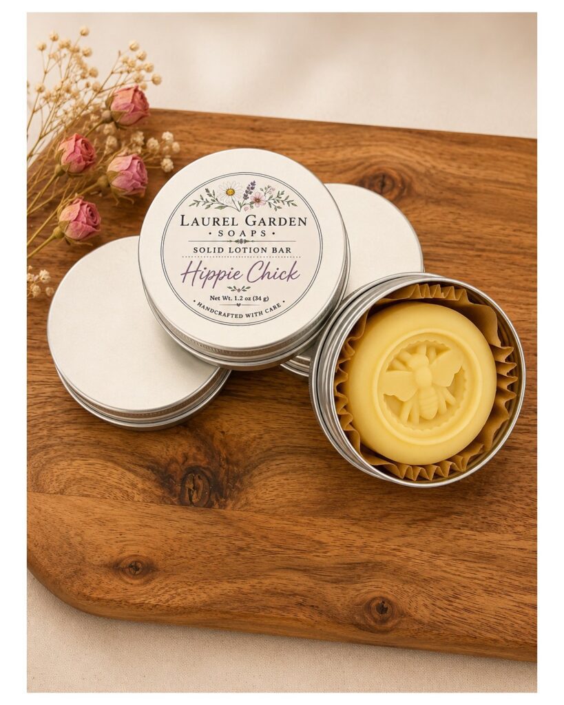 Solid Lotion Bar (Hippie Chick)