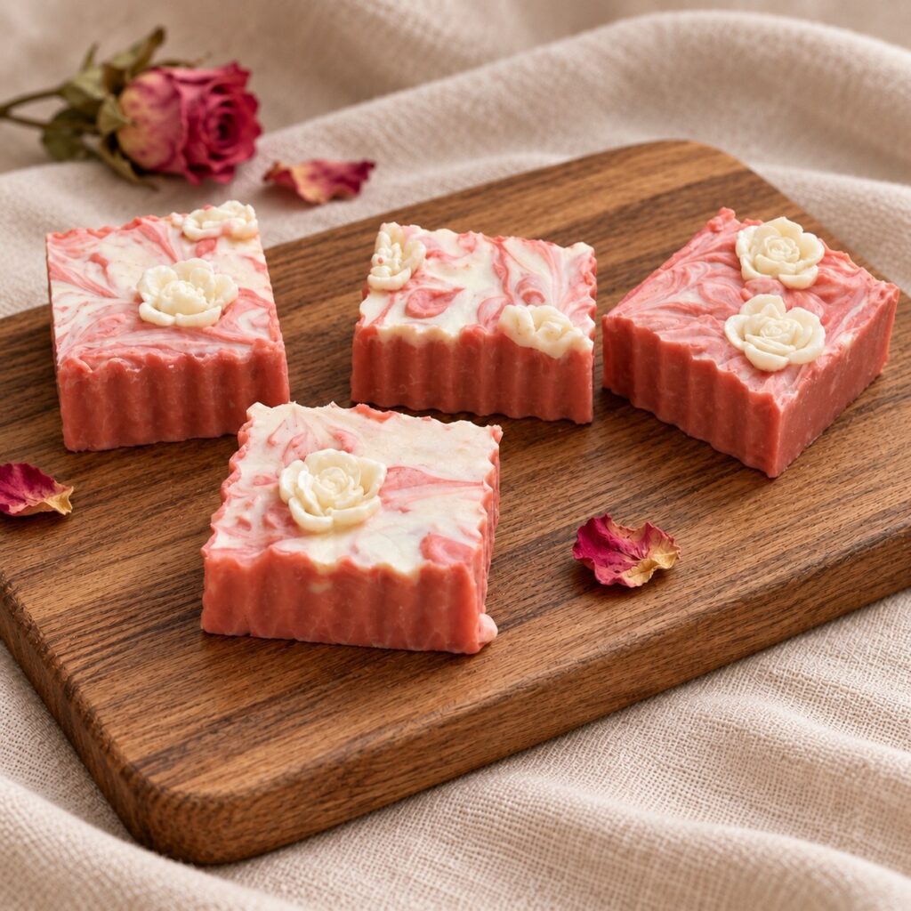 Mini Rose and Saltwater Soaps