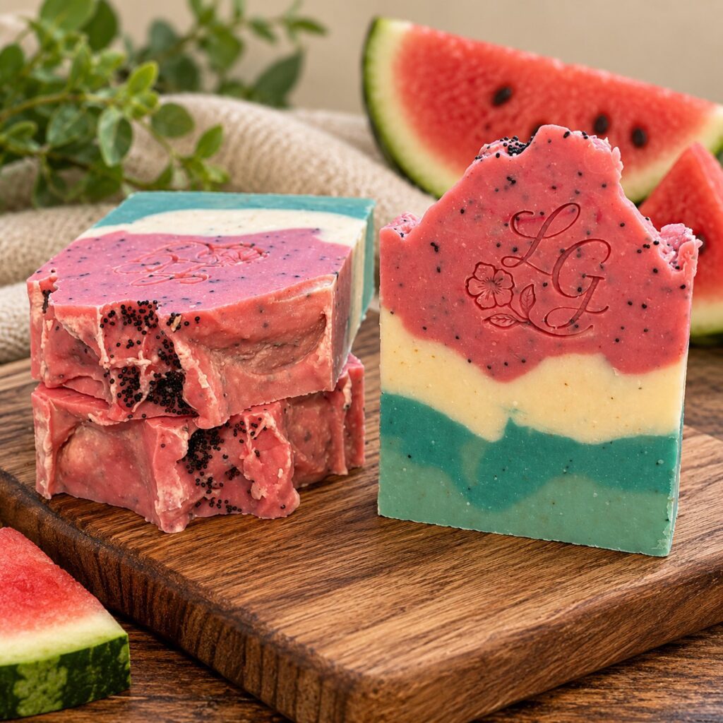 Watermelon Tallow Soap Bar