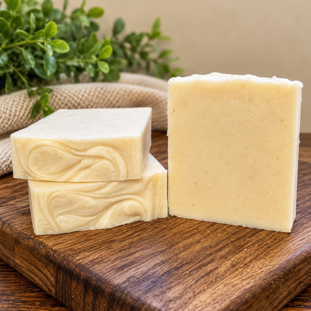 Unscented Tallow Soap Bar