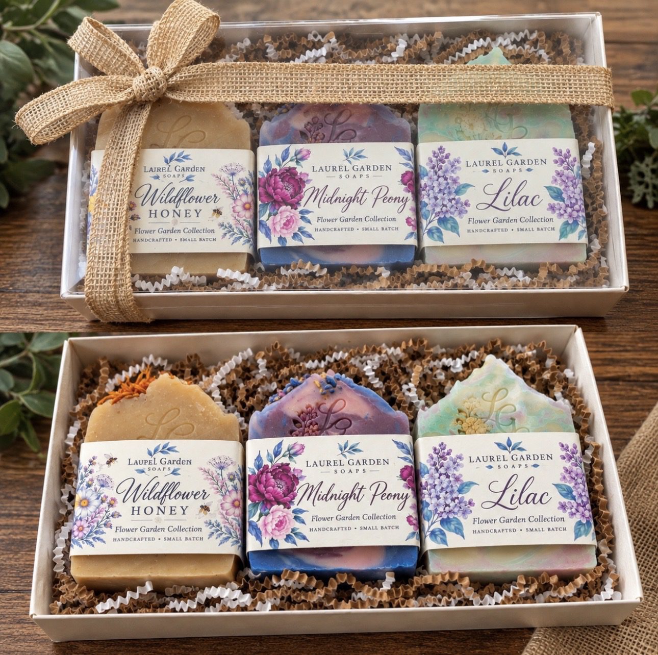 Flower Garden Soap Collection Gift Set